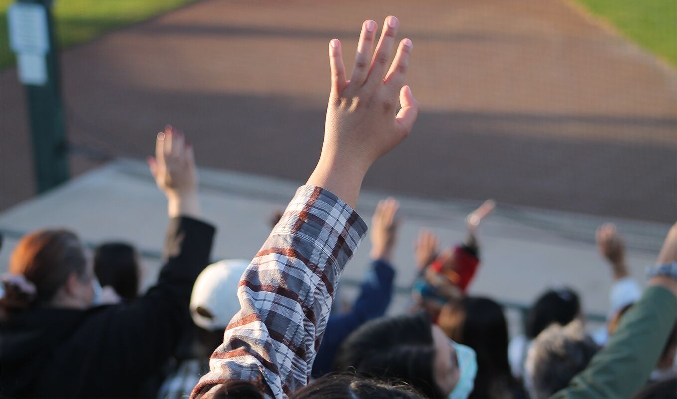 Raise your hands